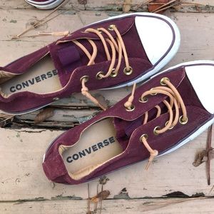 Converse Suede Leather All Star Sneakers